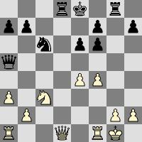 8. Partie: Kramnik - Anand, nach 15 Zgen
