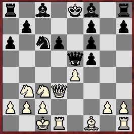 11. Partie: Anand - Kramnik, nach 12 Zgen