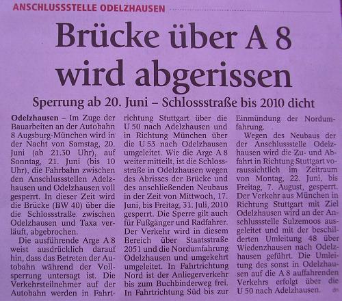 Dachauer Nachrichten, 10.06.2009