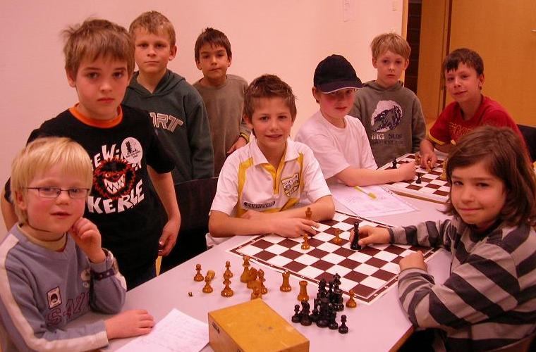 Teilnehmer Schachkurs fr Kinder,
 09.04.2009